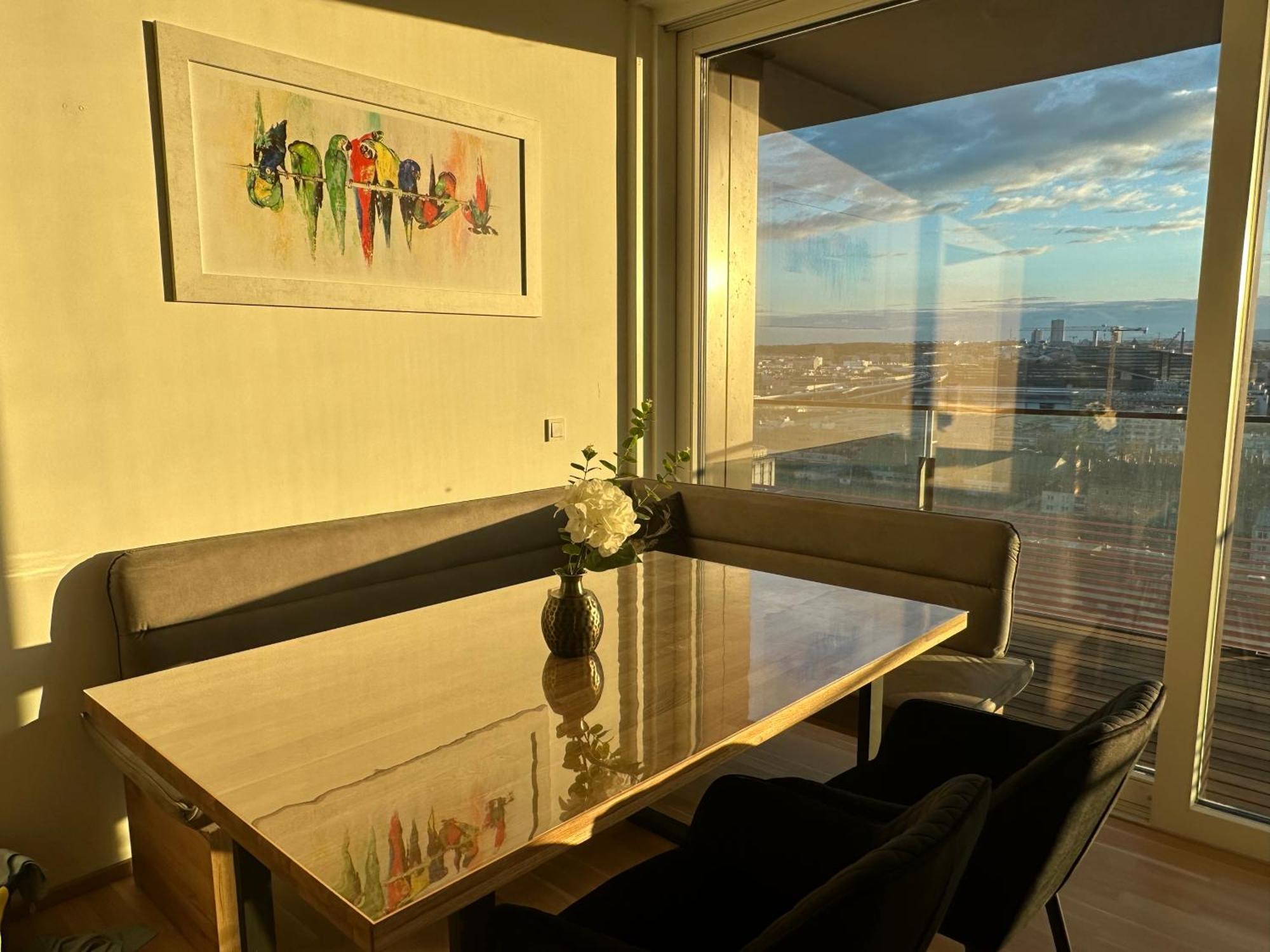 Panorama Sky Apartment I Rooftop Pool I Metro Station Vienne Extérieur photo